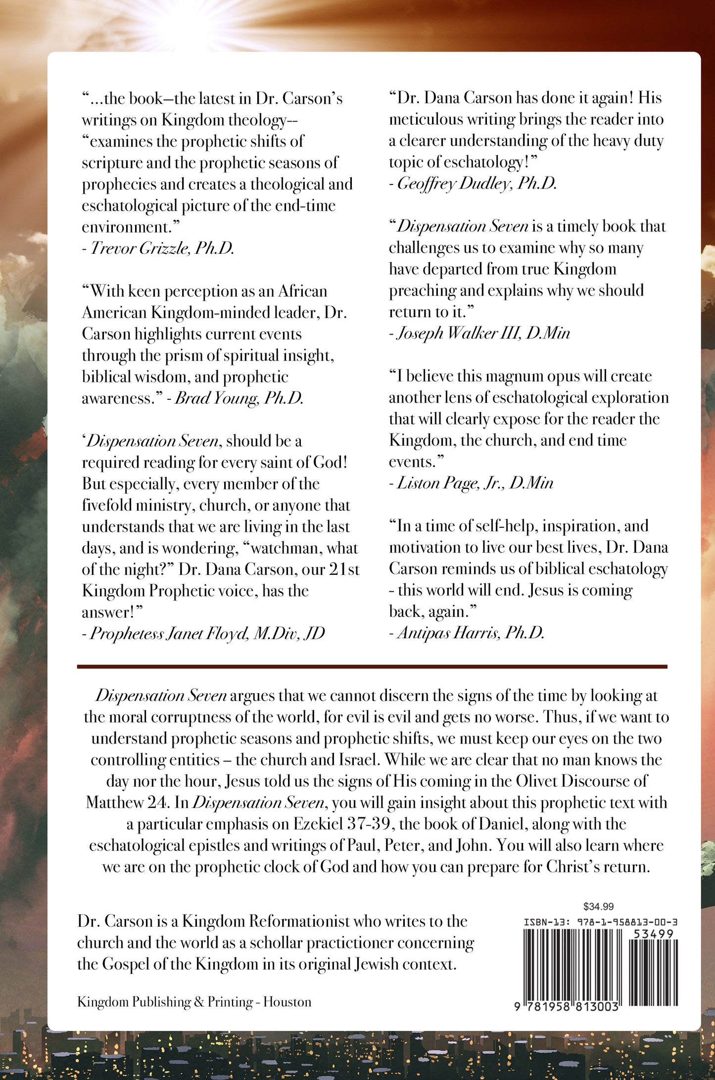 Dispensation Seven: Is This the End?