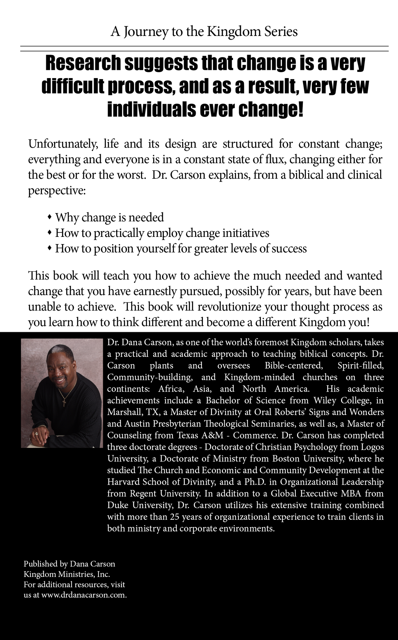 Kingdom Change and Transformation