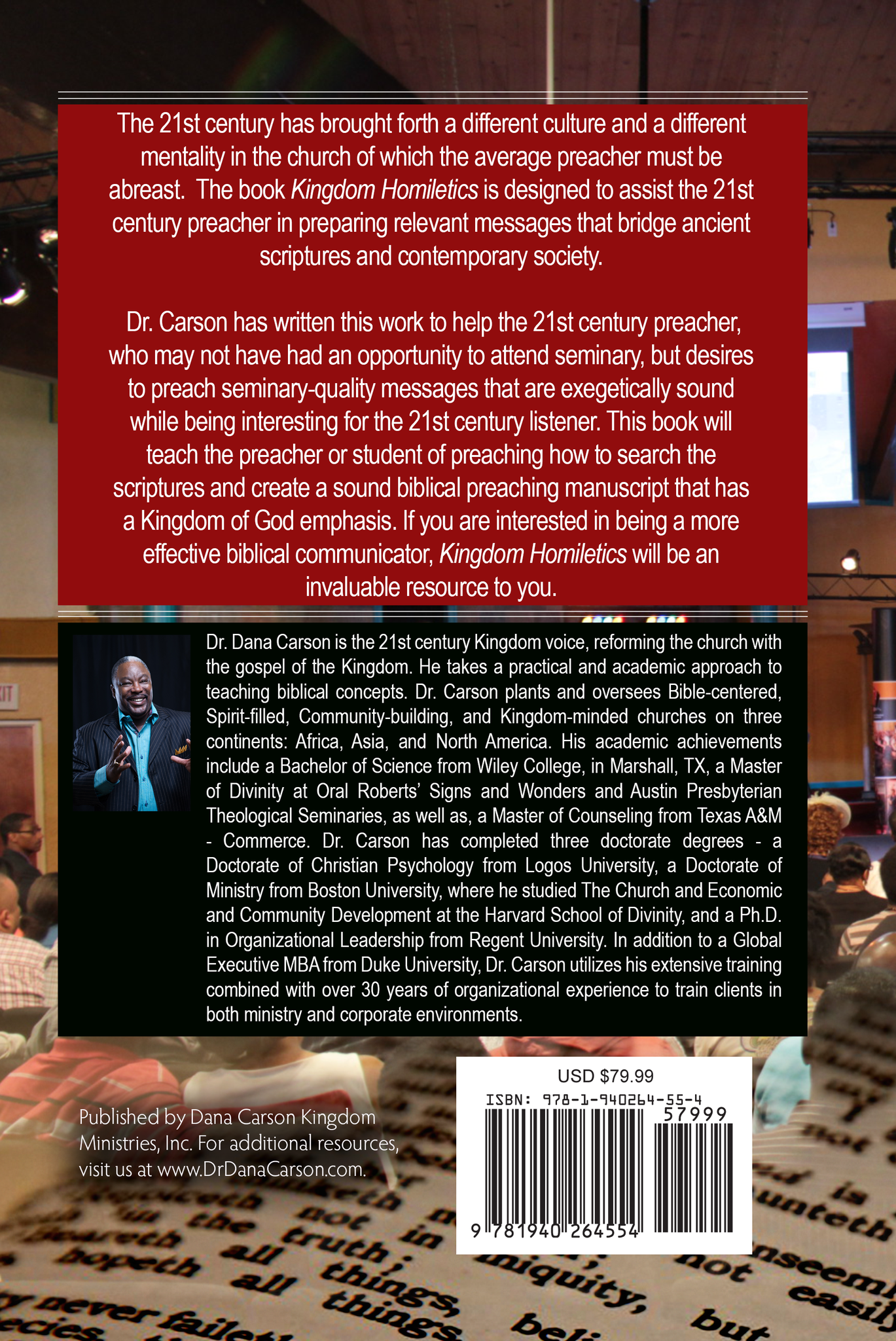 Kingdom Homiletics (Hardback)